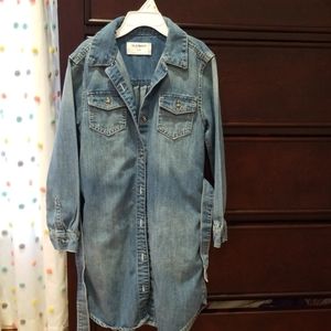 girls denim dress